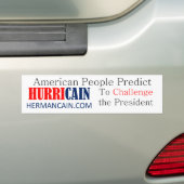 orkaanuitdaging BS Bumpersticker (Op auto)