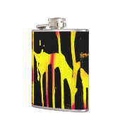 orkanen, bramen en ruggengraat heupfles (Links)