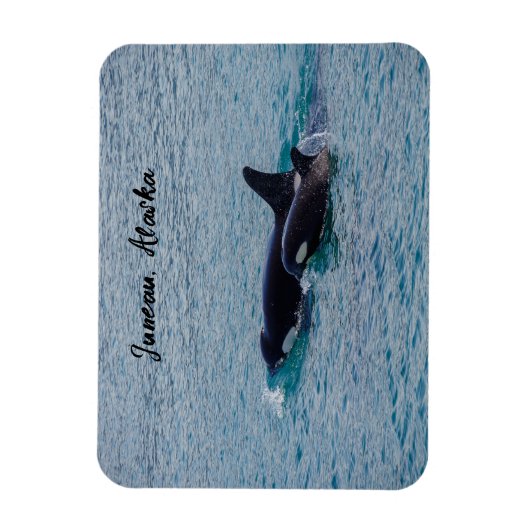 Orka's - Juneau, Alaska - Reissouvenir Magneet (Verticaal)