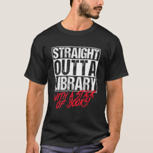 Orka's Recht Uit Bibliotheek Boek T-shirt