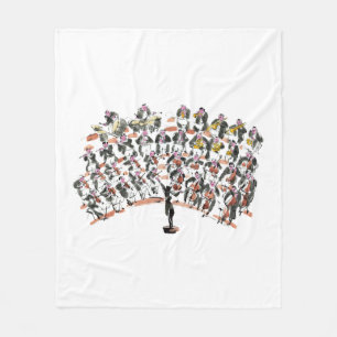 Orkest Fleece Deken
