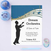 Orkestconcert Flyer (Enkel)