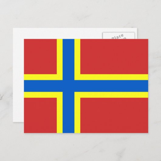 Orkney Flag Briefkaart (Voorkant / Achterkant)