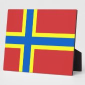 Orkney Flag Fotoplaat (Zijkant)