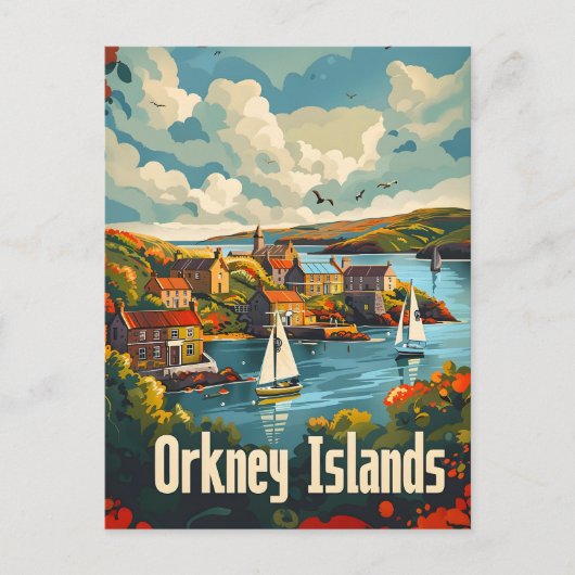Orkney Islands Briefkaart (Voorkant)