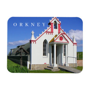 Orkney Italian Chapel uitzicht koelkastmagneet Magneet