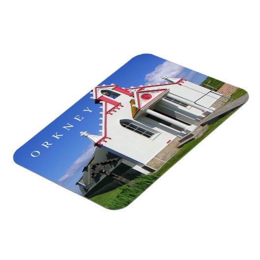 Orkney Italian Chapel uitzicht koelkastmagneet Magneet (Linkerzijde)