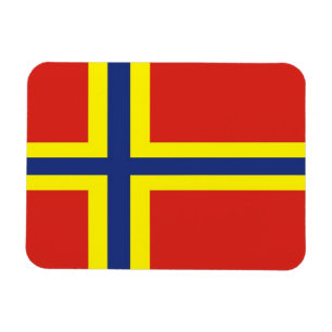 orkney land vlag groot - brittannië verenigd konin magneet