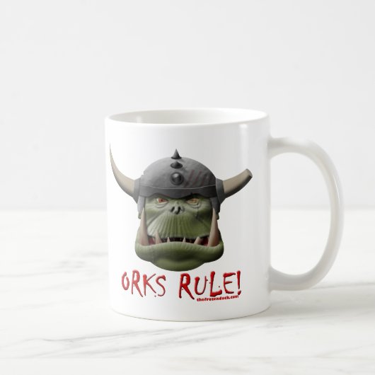 Orks Rule! Koffiemok (Rechts)