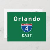 Orlando 4 briefkaart (Voorkant / Achterkant)