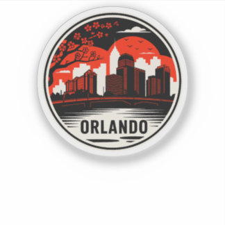 Orlando City Florida Verenigde Staten Sticker