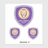 ORLANDO CITY SC-MLS TEAM STICKER (Vel)