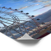 Orlando eye sunset poster (Hoek)