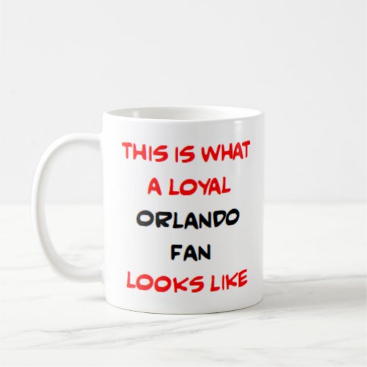 orlando fan, loyal koffiemok (Links)