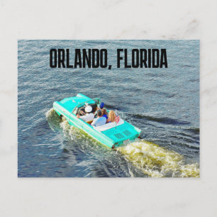 ORLANDO. FLORIDA AMPHICAR BOOT TAXI BRIEFKAARTEN