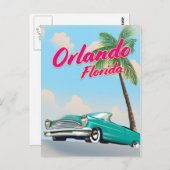 Orlando Florida Briefkaart (Voorkant / Achterkant)