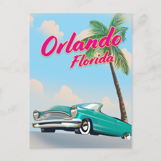 Orlando Florida Briefkaart (Voorkant)