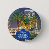 Orlando Florida Button (Voorkant)