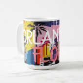 ORLANDO FLORIDA Café Mug (Devant gauche)