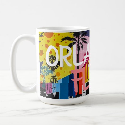 ORLANDO FLORIDA Café Mug (Gauche)