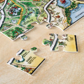 Orlando Florida Cartoon Map Legpuzzel (Zijkant)