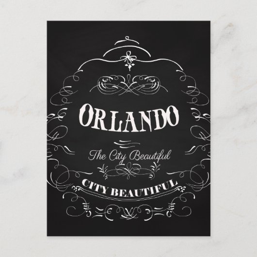 Orlando Florida - De prachtige stad Briefkaart (Voorkant)