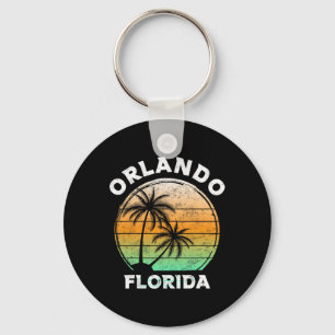 Orlando Florida Fl Miami Sfeer Strand Zonneschijn Sleutelhanger