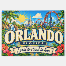 Orlando, Florida Grappige Souvenir Magneet