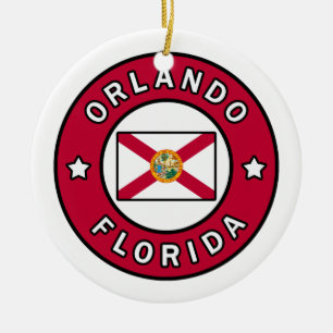 Orlando Florida Keramisch Ornament