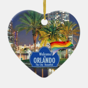Orlando FLORIDA Keramisch Ornament