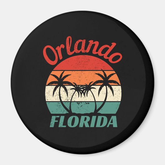 Orlando Florida Magnet Magneet (Voorkant)
