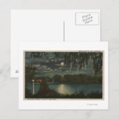 Orlando, Florida - Moonlit Uitzicht van Cherokee Briefkaart (Voorkant / Achterkant)