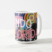 ORLANDO Florida, Mug de café (Devant droit)