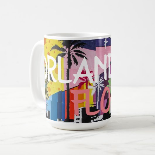 ORLANDO Florida, Mug de café (Devant gauche)