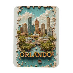 Orlando Florida Reisavontuur Magneet