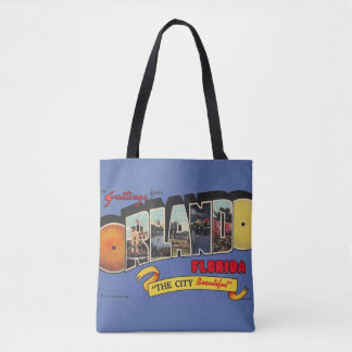 Orlando Florida Retro Design Draagtas