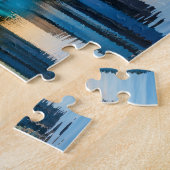 Orlando Florida Silhouette Lake Eola Heet Lucht Ba Legpuzzel (Zijkant)