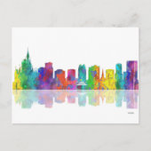 Orlando, Florida Skyline Briefkaart (Voorkant)