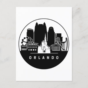 Orlando Florida Skyline Briefkaart