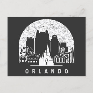 Orlando Florida  Skyline Briefkaart