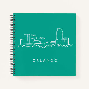 Orlando Florida Skyline Notitieboek