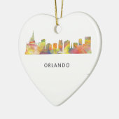 ORLANDO, FLORIDA SKYLINE WB1 - KERAMISCH ORNAMENT (Links)