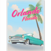 Orlando Florida Sticker (Voorkant)