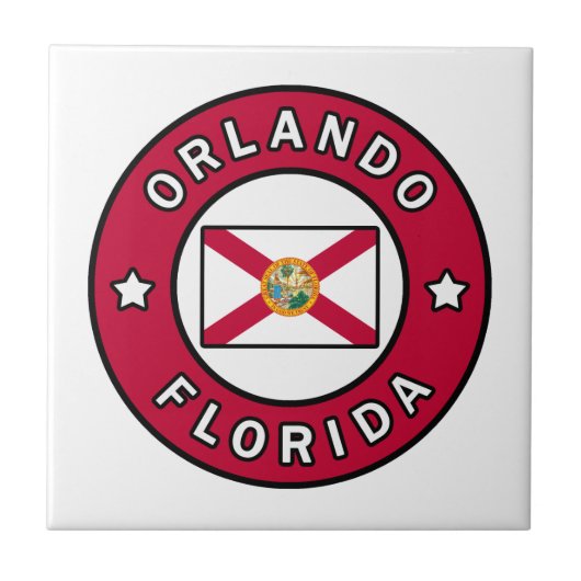 Orlando Florida Tegeltje (Voorkant)