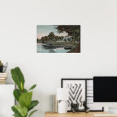 Orlando, Florida - Uitzicht van een Cove bij het m Poster (Thuiskantoor)