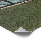 Orlando, Florida - Uitzicht van het meer van Eola Poster (Hoek)