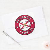 Orlando Florida Vierkante Sticker (Envelop)