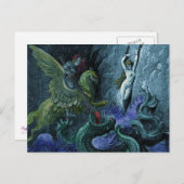 Orlando Furioso  gothisch briefkaart (Voorkant / Achterkant)