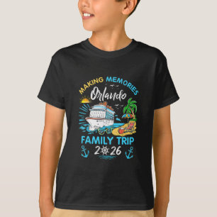 Orlando gezinsreis 2026 Vakantie om herinneringen T-shirt