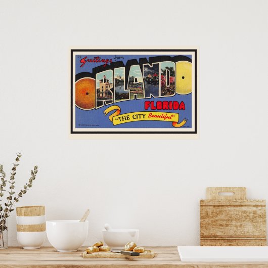 Orlando Greeting 20x28 Poster (Keuken)